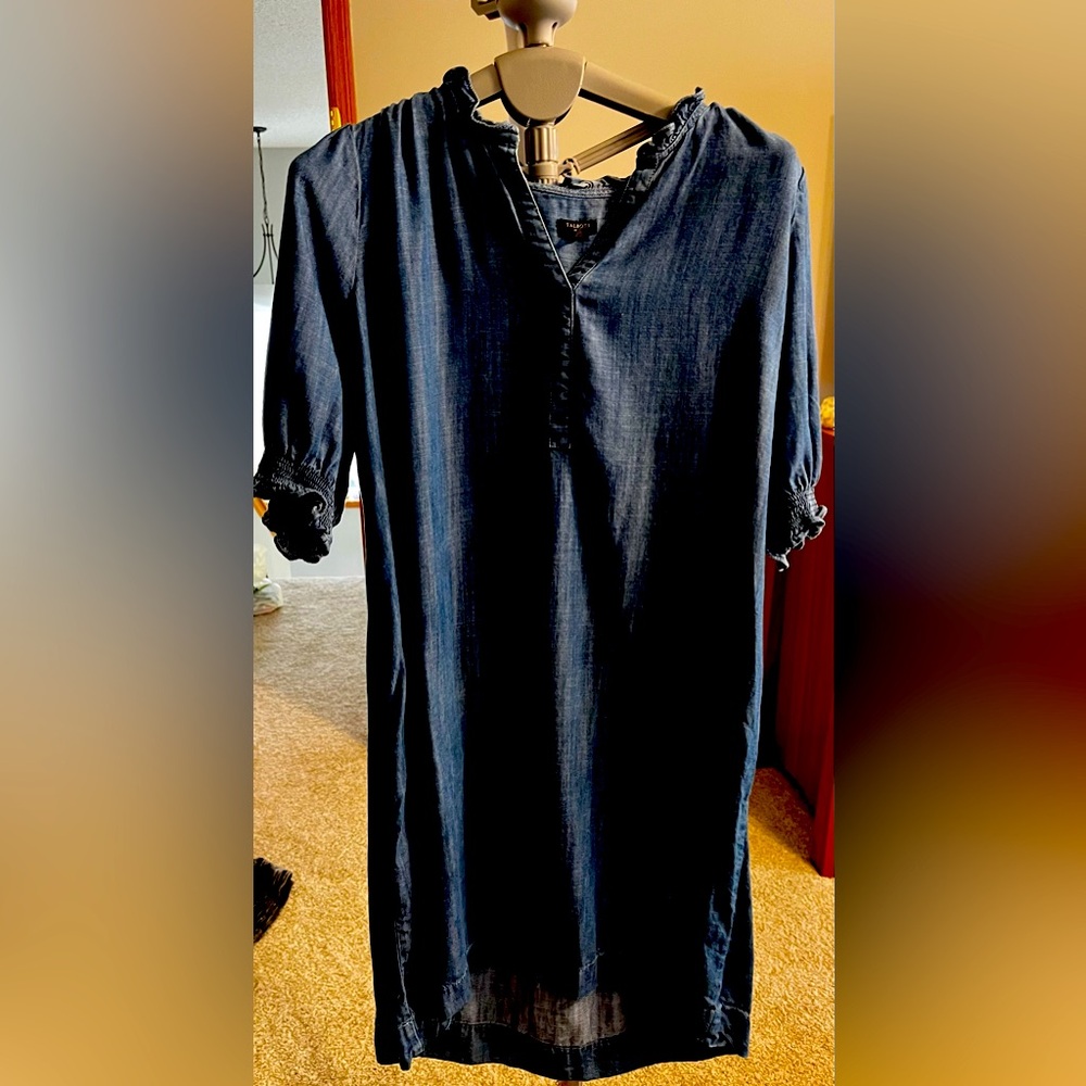 Talbots denim dress- size XLPetite!!!
